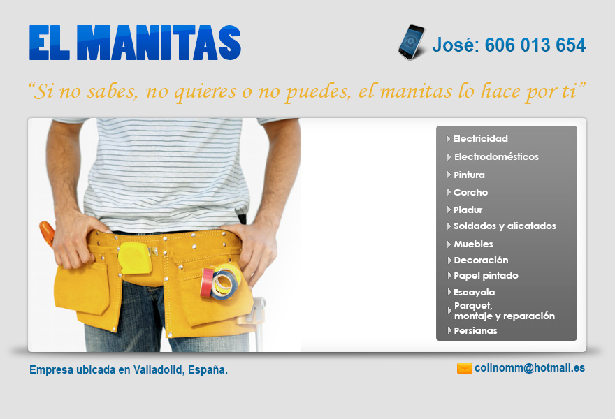 El manitas - Especialista en electricidad, decoracion, pintura, escayola, fontaneria